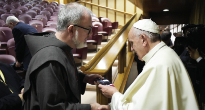 V. Rev Brian F. Terry, SA and Pope Francis